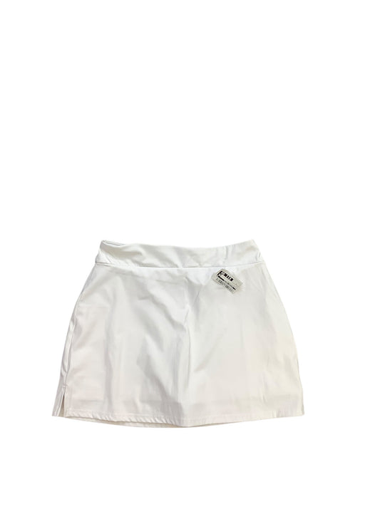 Athletic Skort By Clothes Mentor In White, Size: M