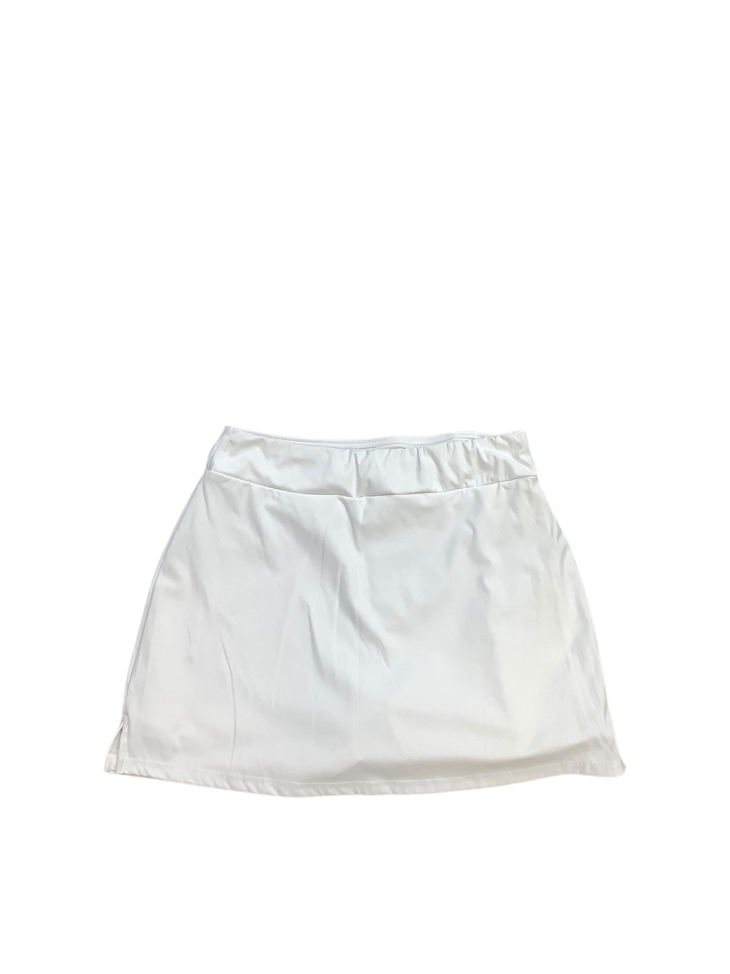 Athletic Skort By Clothes Mentor In White, Size: M