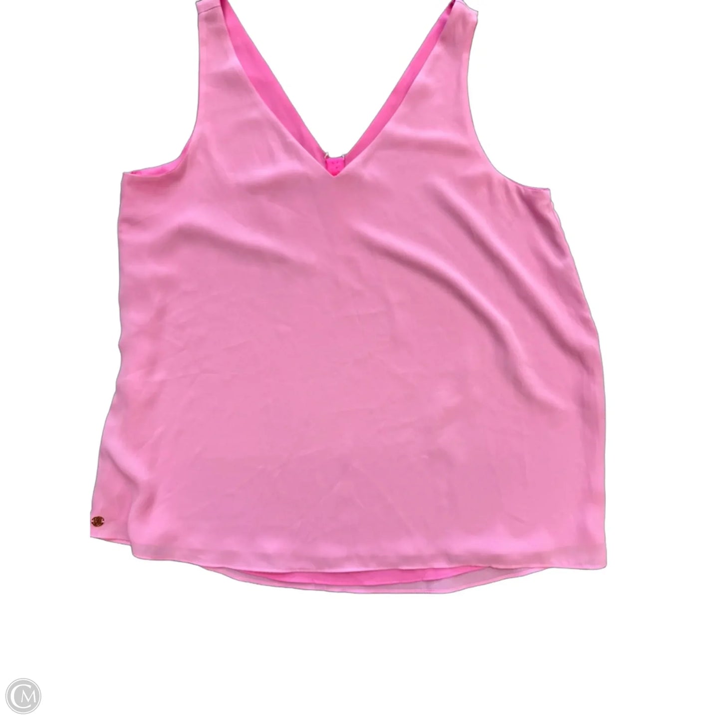 Top Sleeveless Designer By Lilly Pulitzer In Pink, Size: M