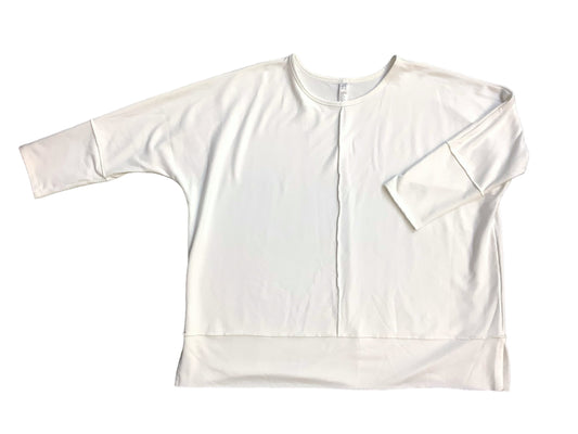 White Sweatshirt Crewneck Spanx, Size 1x