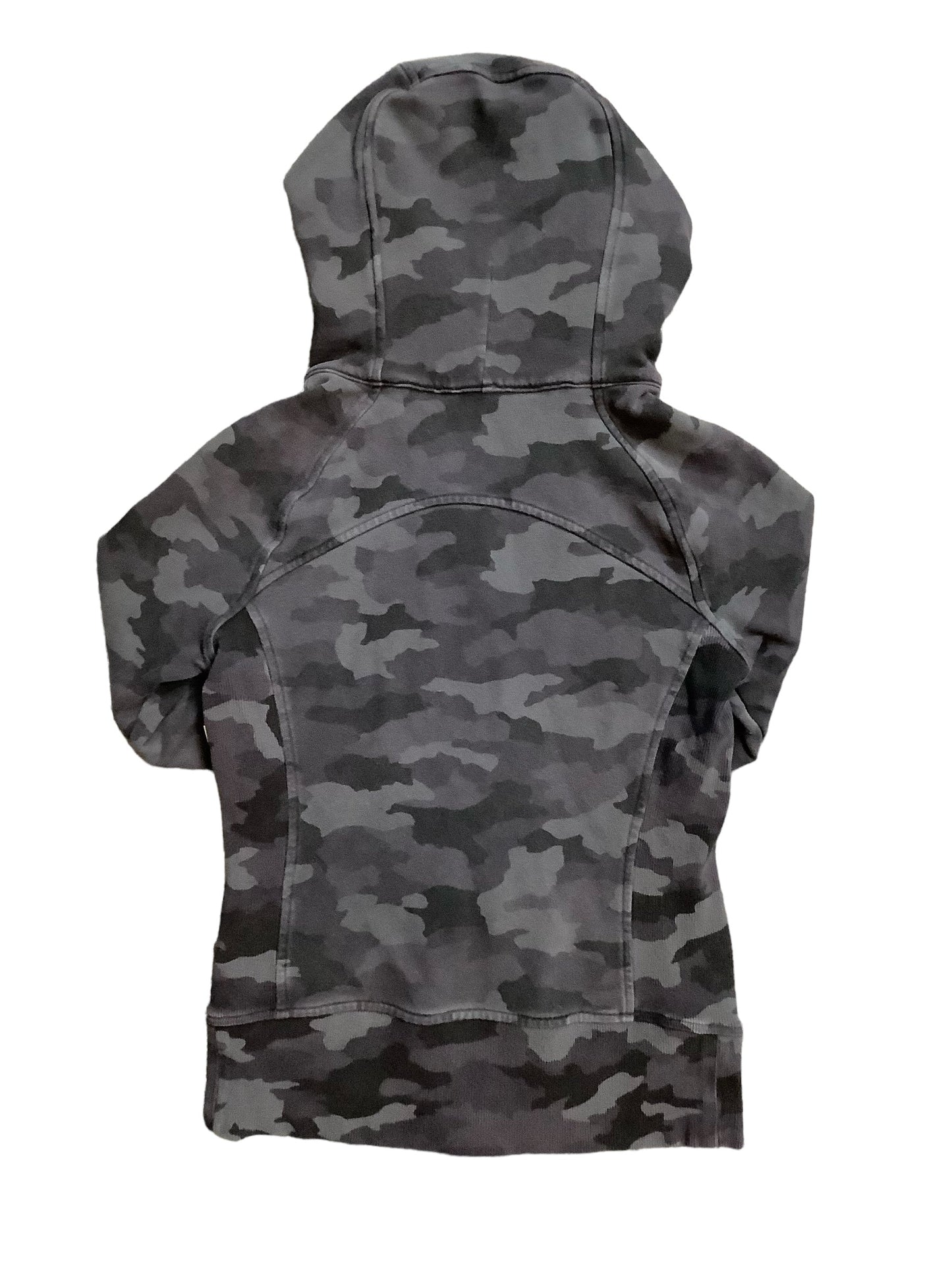 Camouflage Print Athletic Sweatshirt Hoodie Lululemon, Size 4