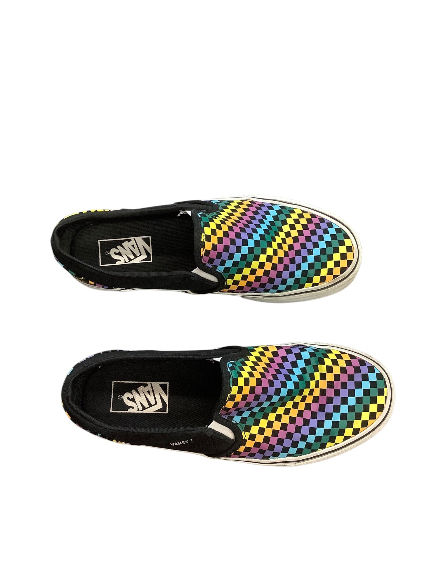 Shoes Sneakers By Vans In Multi-colored, Size: 8.5