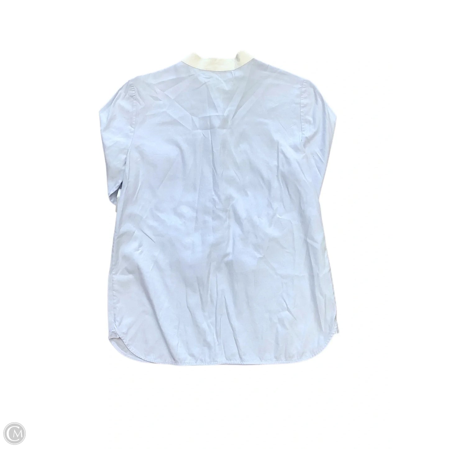 Blouse Designer By Tory Burch In Blue, Size: 8