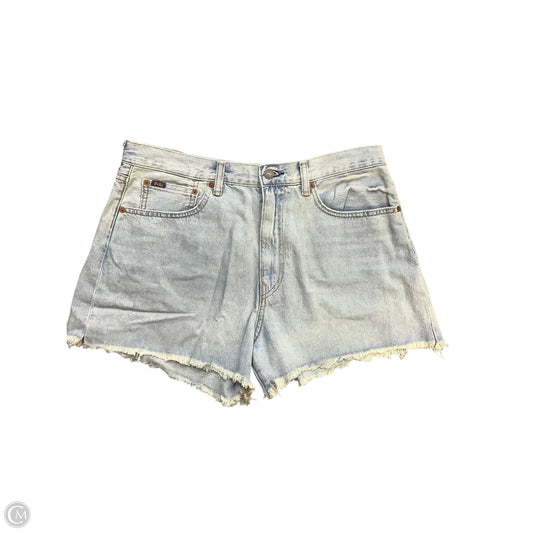 Shorts By Polo Ralph Lauren In Blue Denim, Size: 12(31)