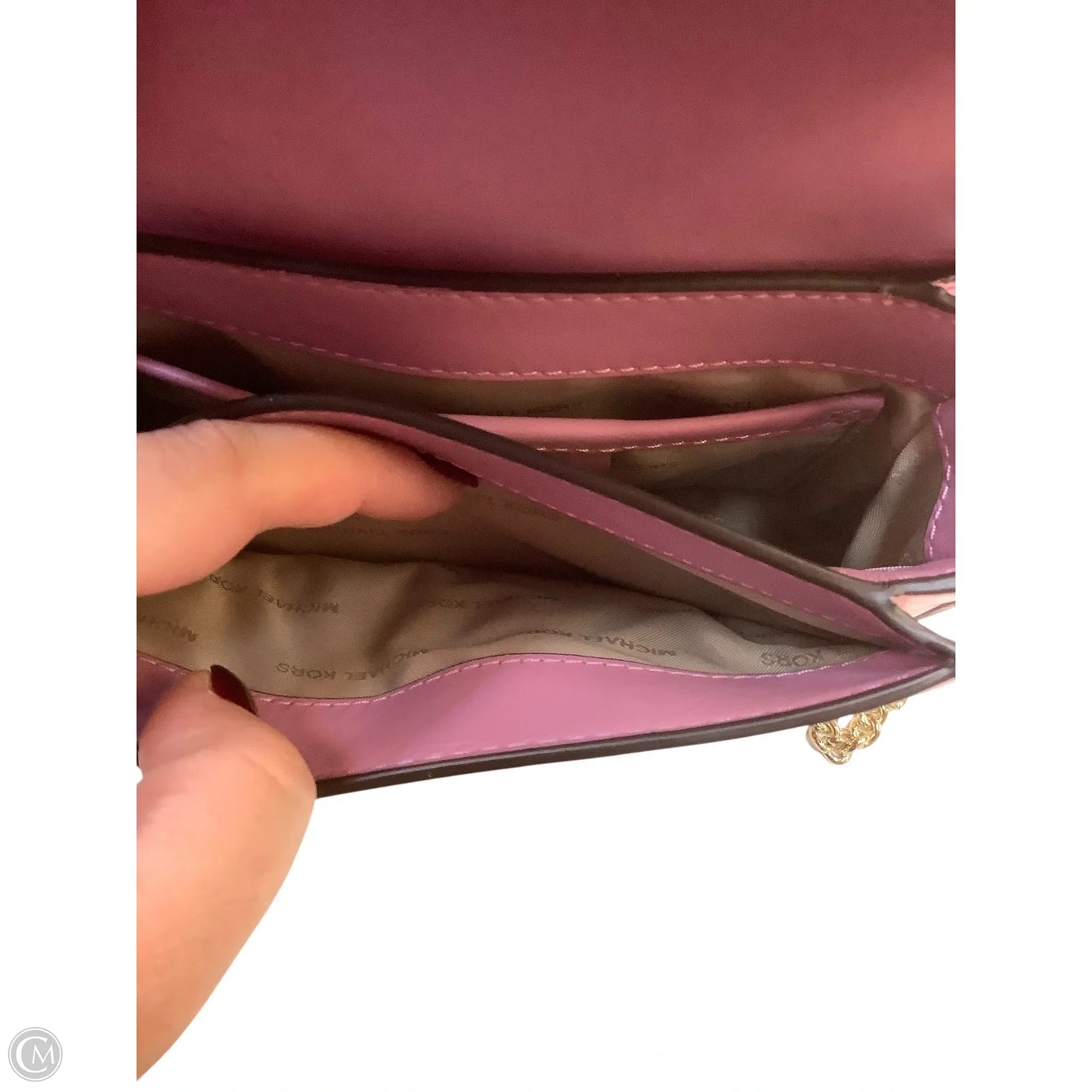 Crossbody Designer By Michael Kors, Size: Medium