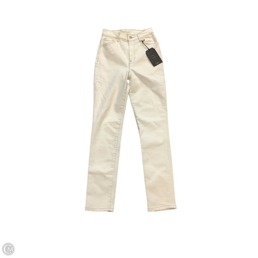 Jeans Skinny By Current/elliott In White, Size: 2