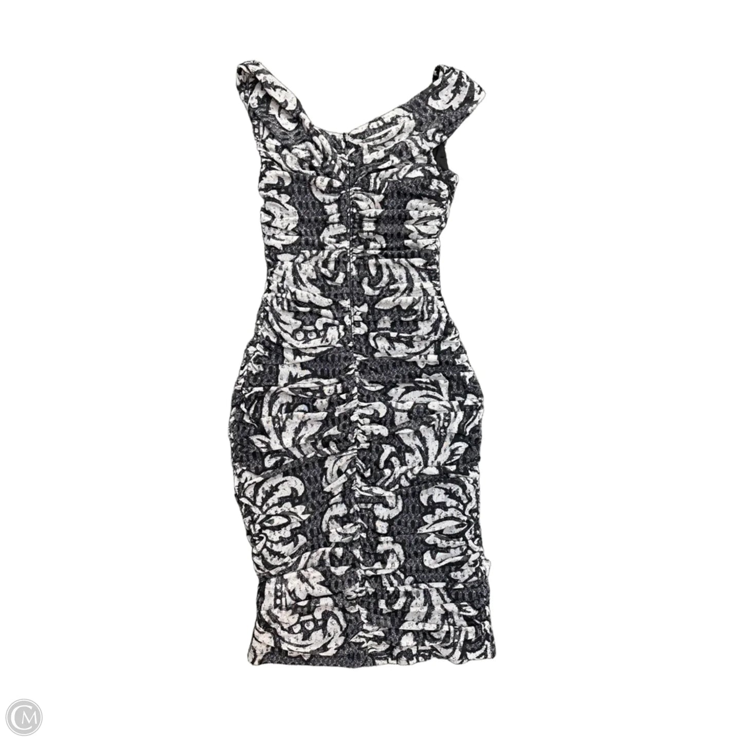 Dress Party Midi By White House Black Market In Grey, Size: 6