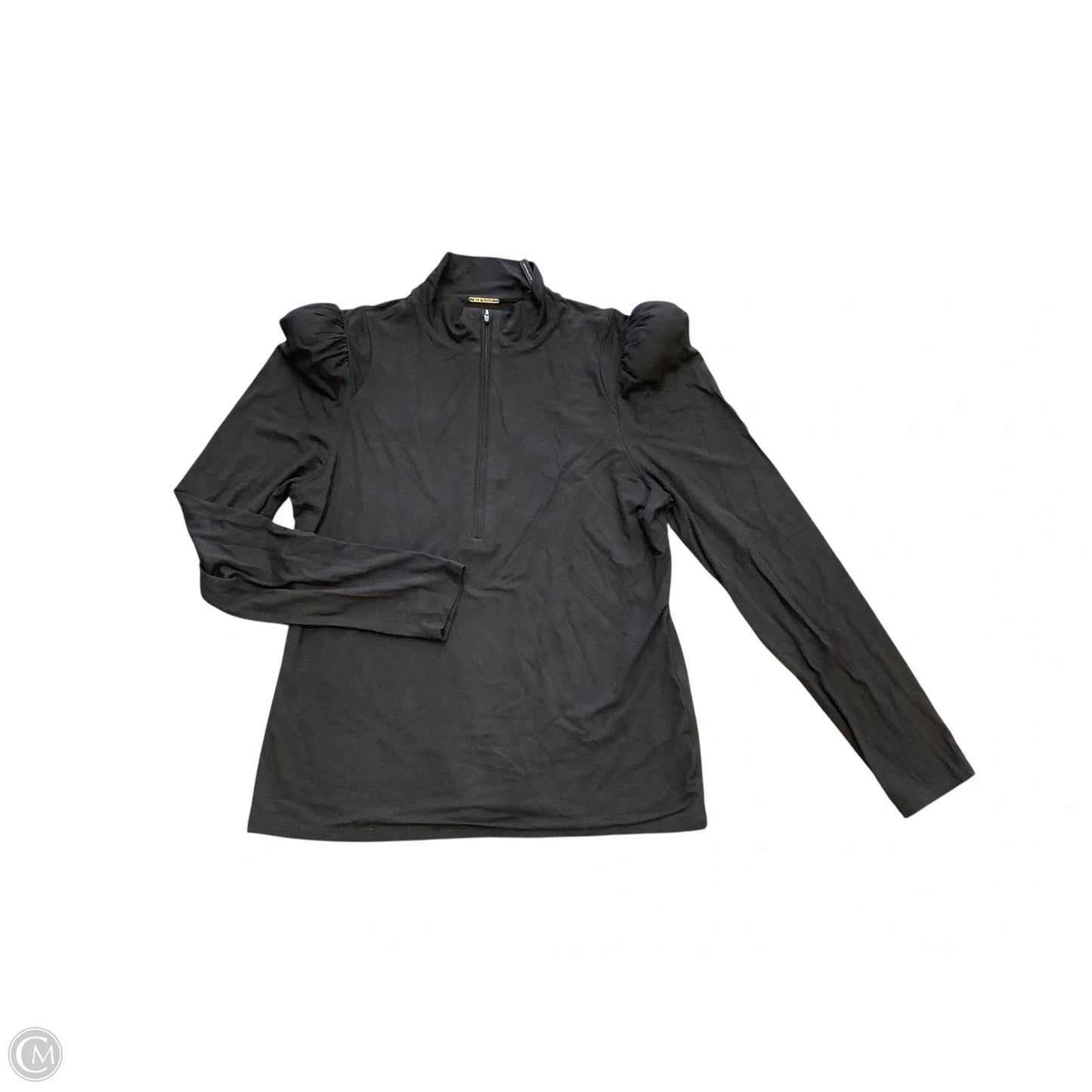 Top Long Sleeve By Elie Tahari In Black, Size: L