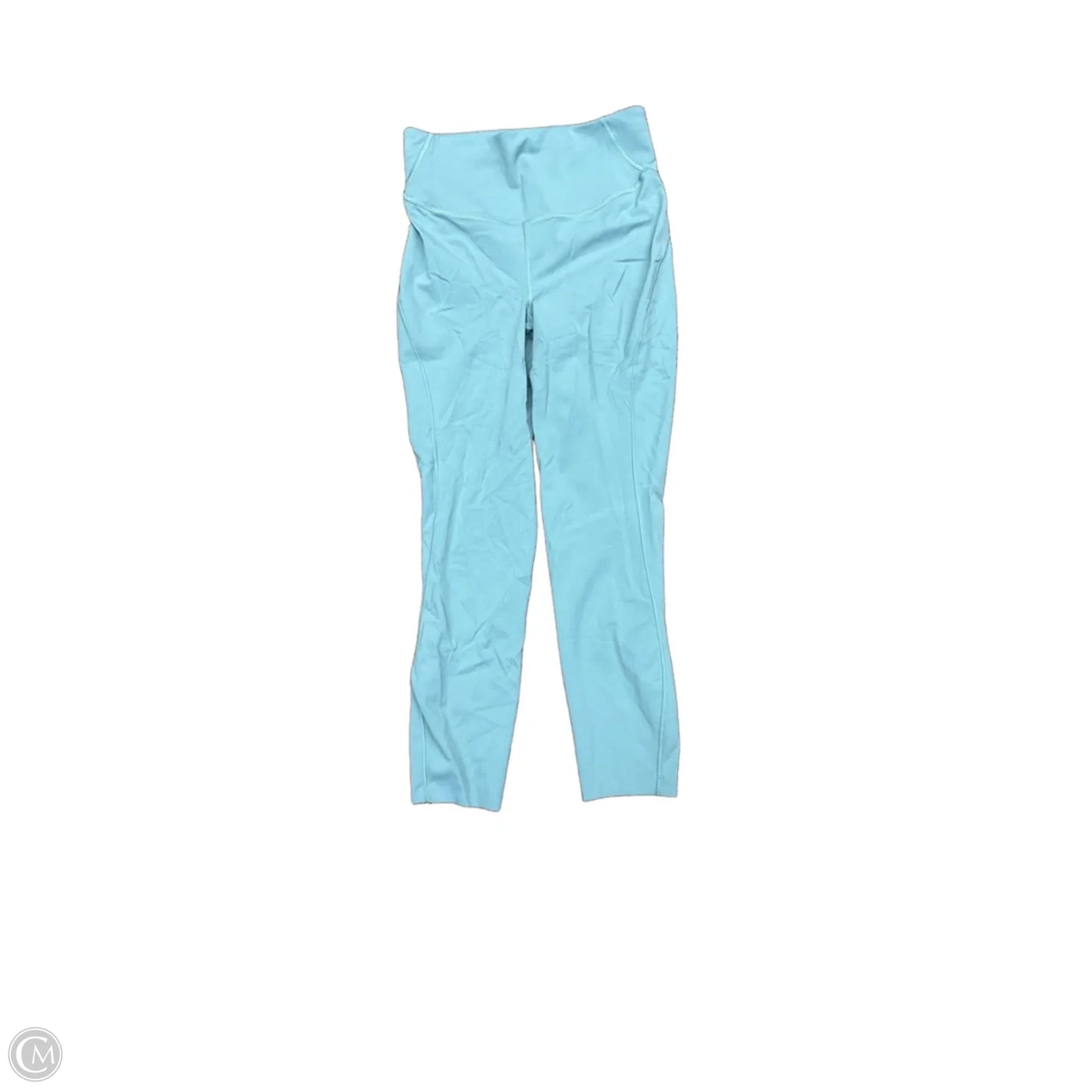 Athletic Leggings By Lululemon In Aqua, Size: S