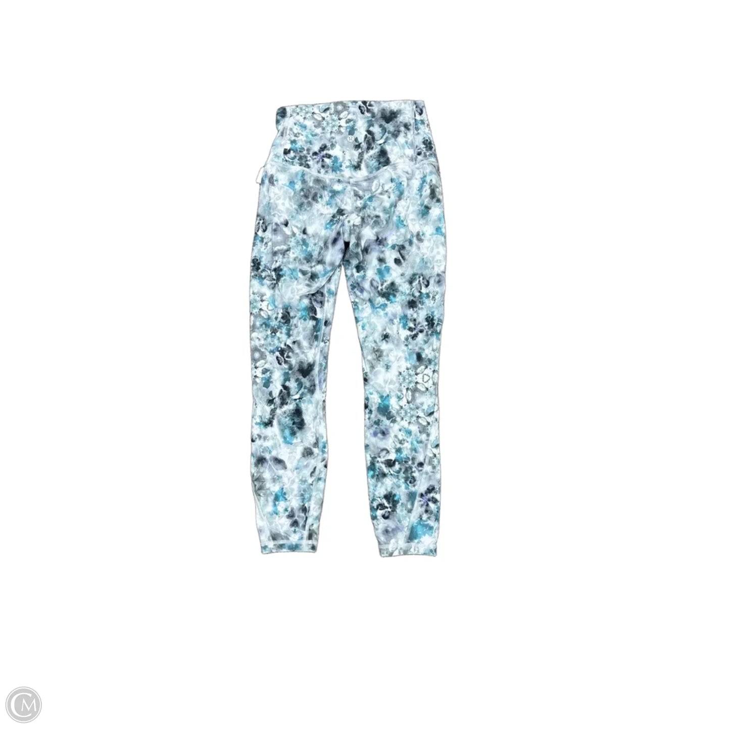 Athletic Leggings By Lululemon In Blue, Size: 6