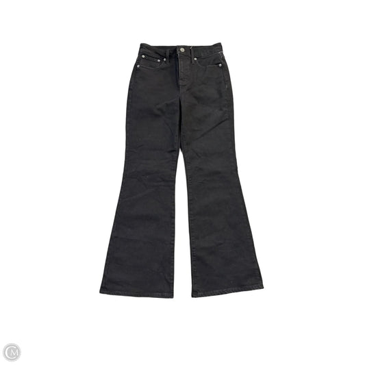 Jeans Flared By Madewell In Black, Size: 2