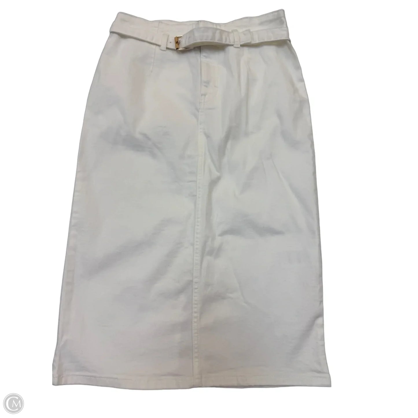 Skirt Midi By White House Black Market In White, Size: 0