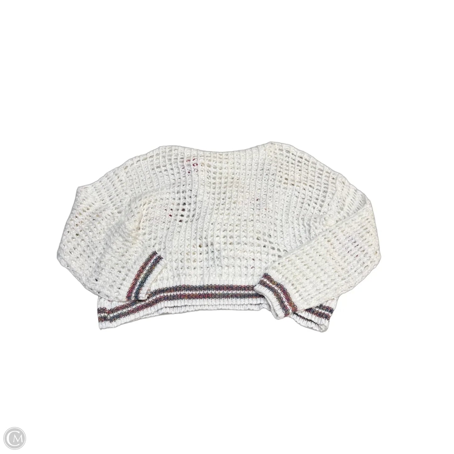Sweater By Pol In White, Size: M