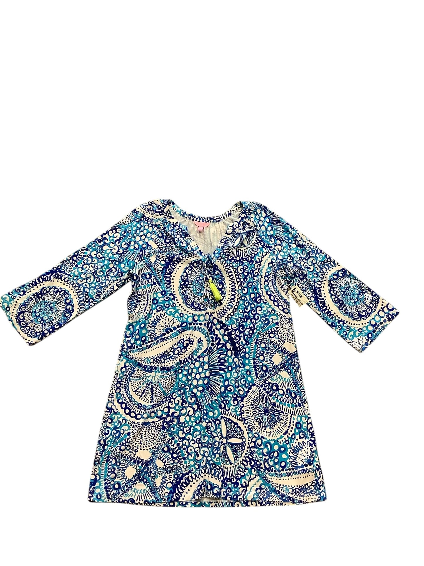 Dress Casual Short By Lilly Pulitzer In Blue, Size: L