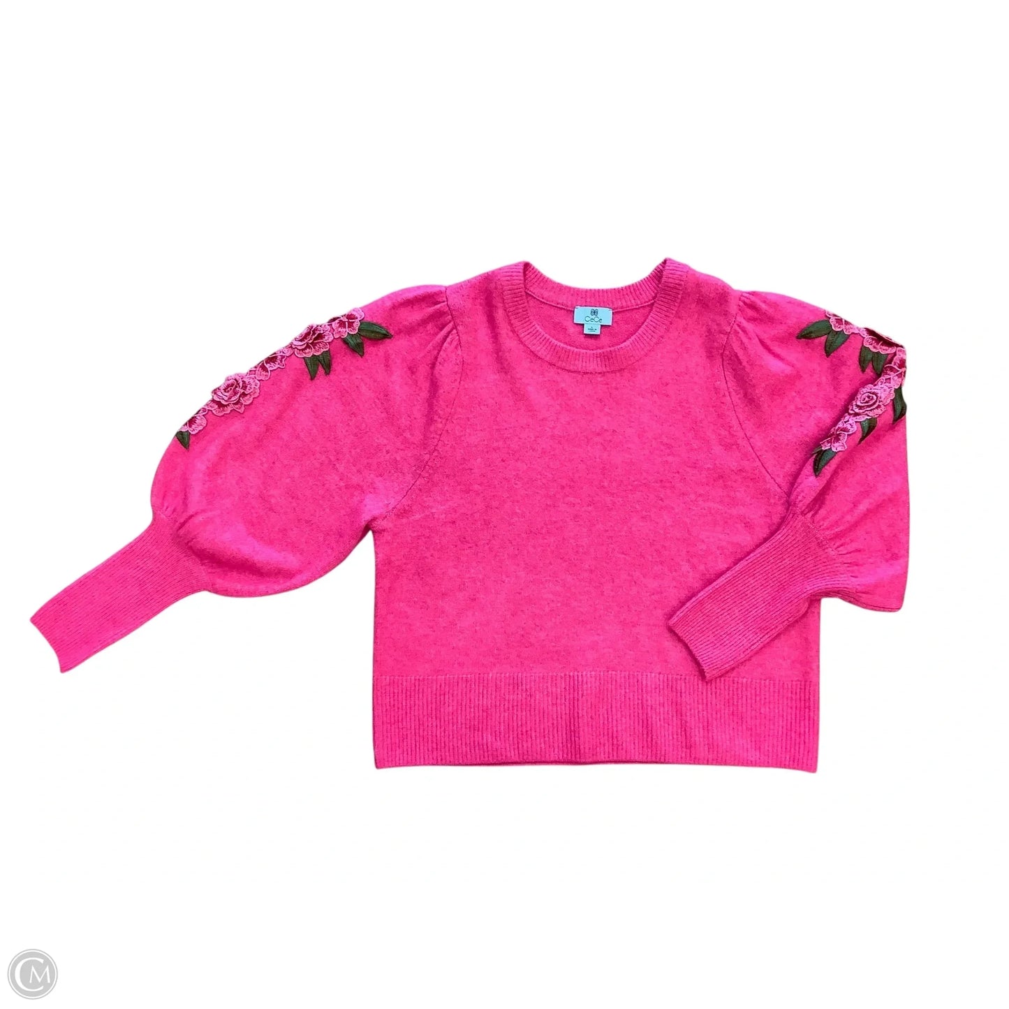 Sweater By Cece In Pink, Size: L