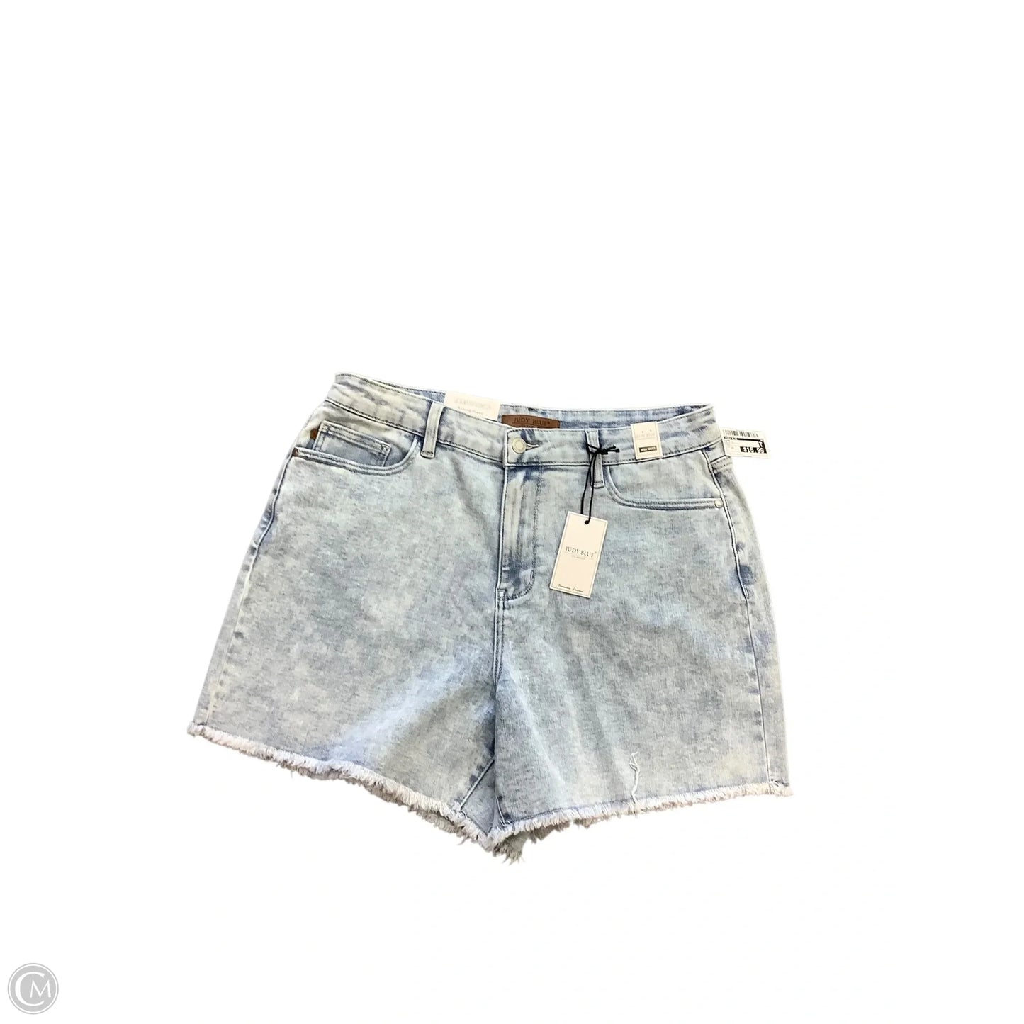 Shorts By Judy Blue In Blue Denim, Size: 1x