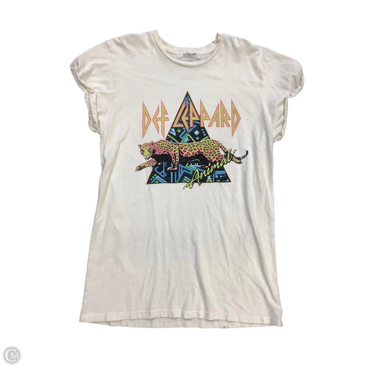 Dress Casual Short By Daydreamer In Cream, Size: L