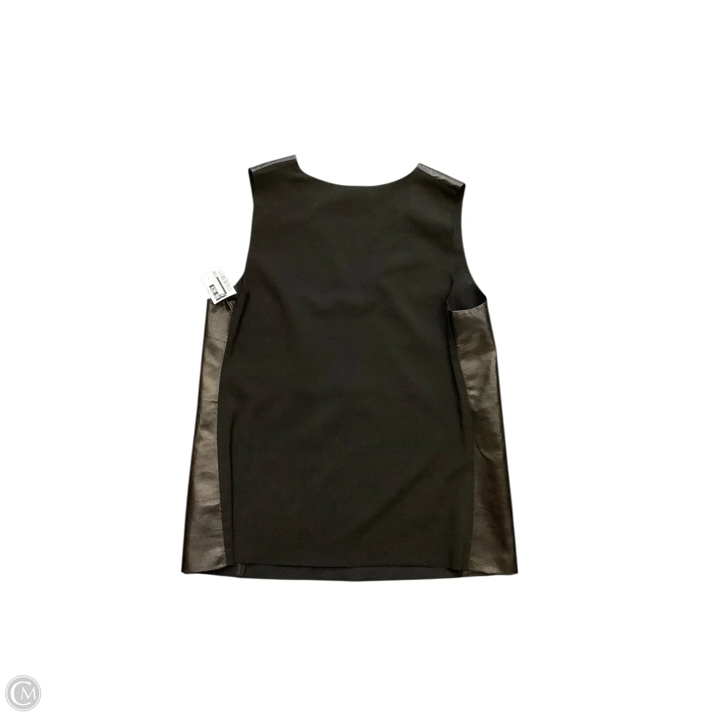 Blouse Sleeveless By Vince In Black, Size: 8
