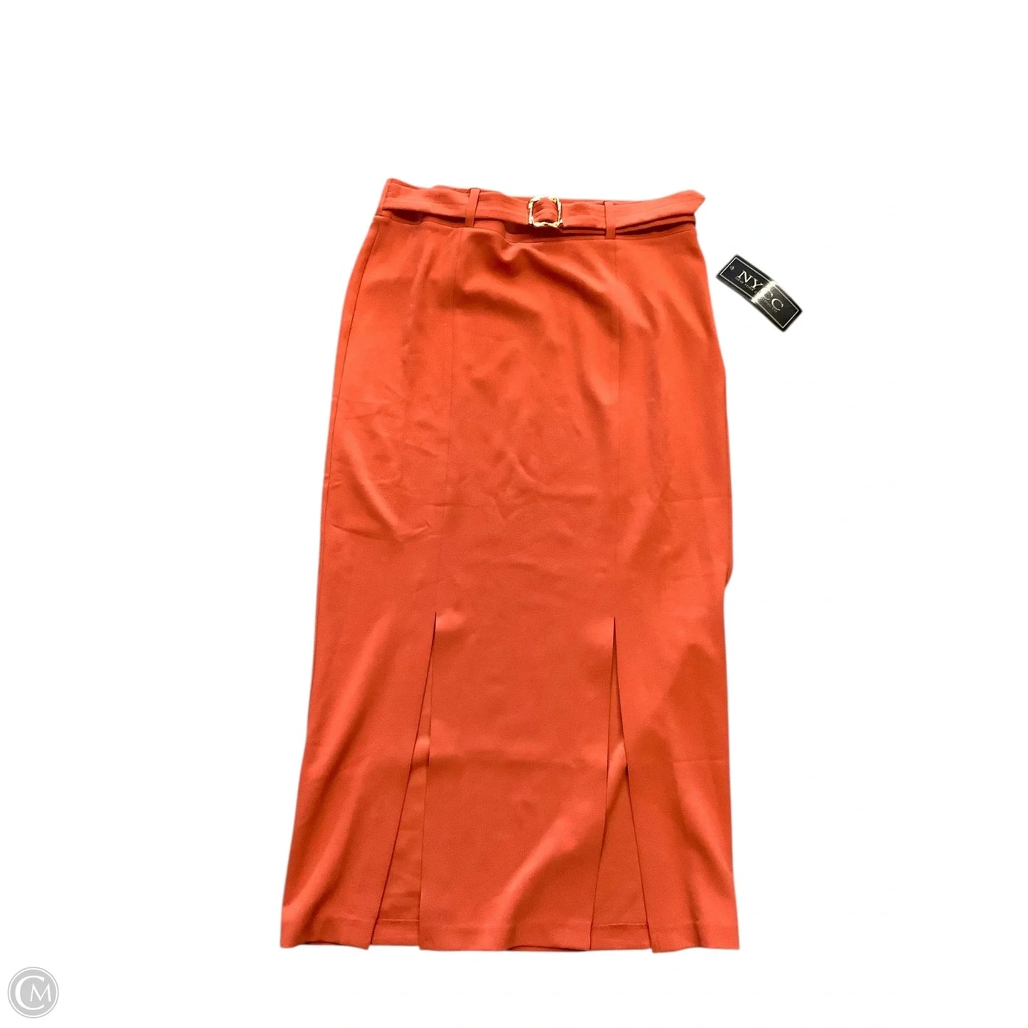Skirt Maxi By Nycc In Orange, Size: S