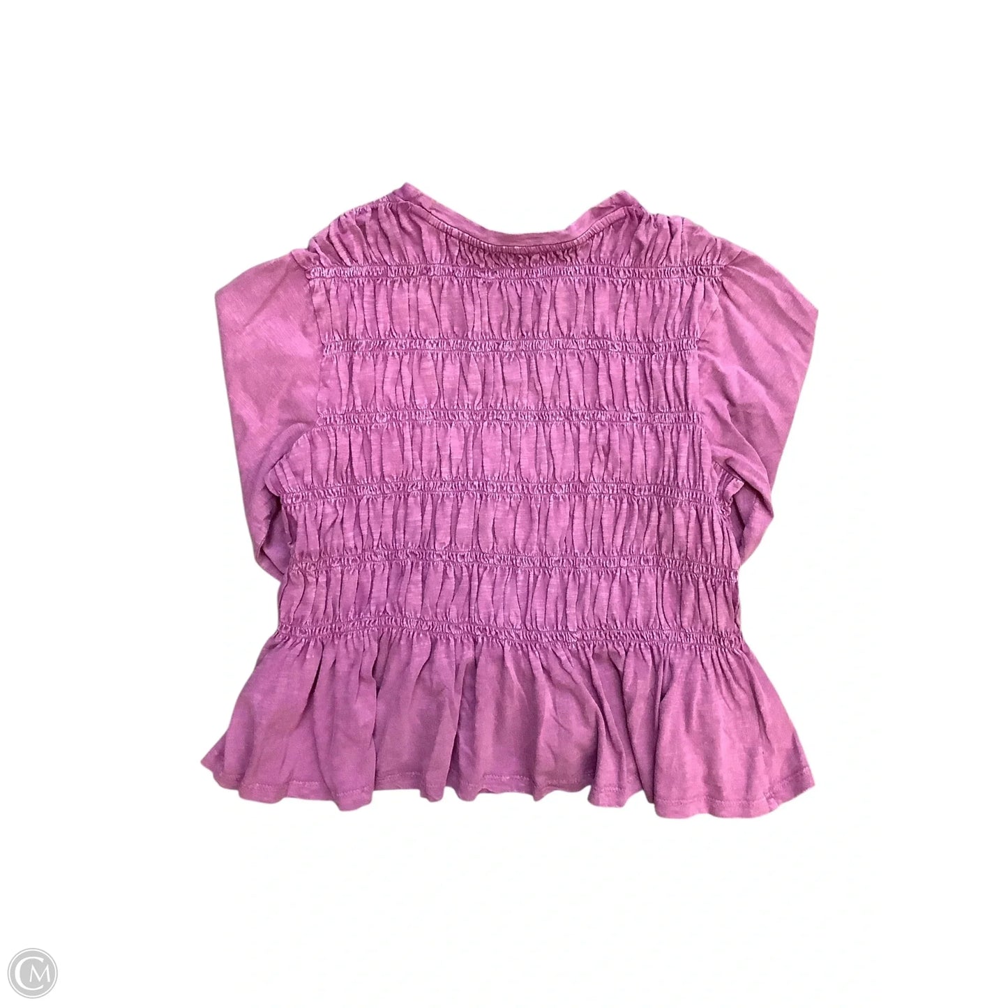 Top Long Sleeve By Pilcro In Purple, Size: M