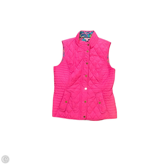 Vest Designer By Lilly Pulitzer In Pink, Size: Xl