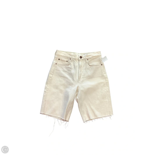 Shorts By Rag And Bone In Cream Denim, Size: 2