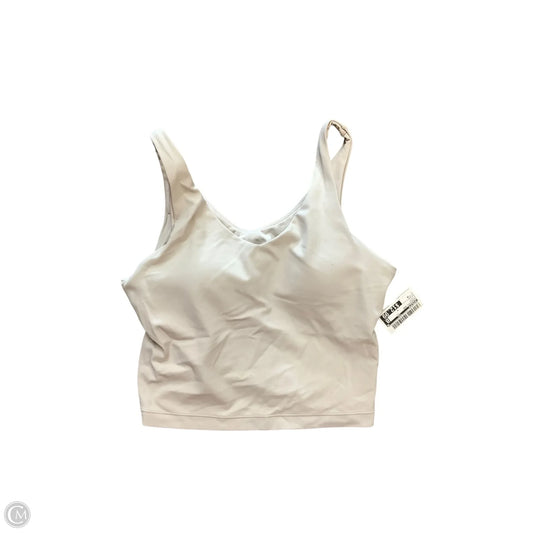Athletic Bra By Athleta In Cream, Size: M