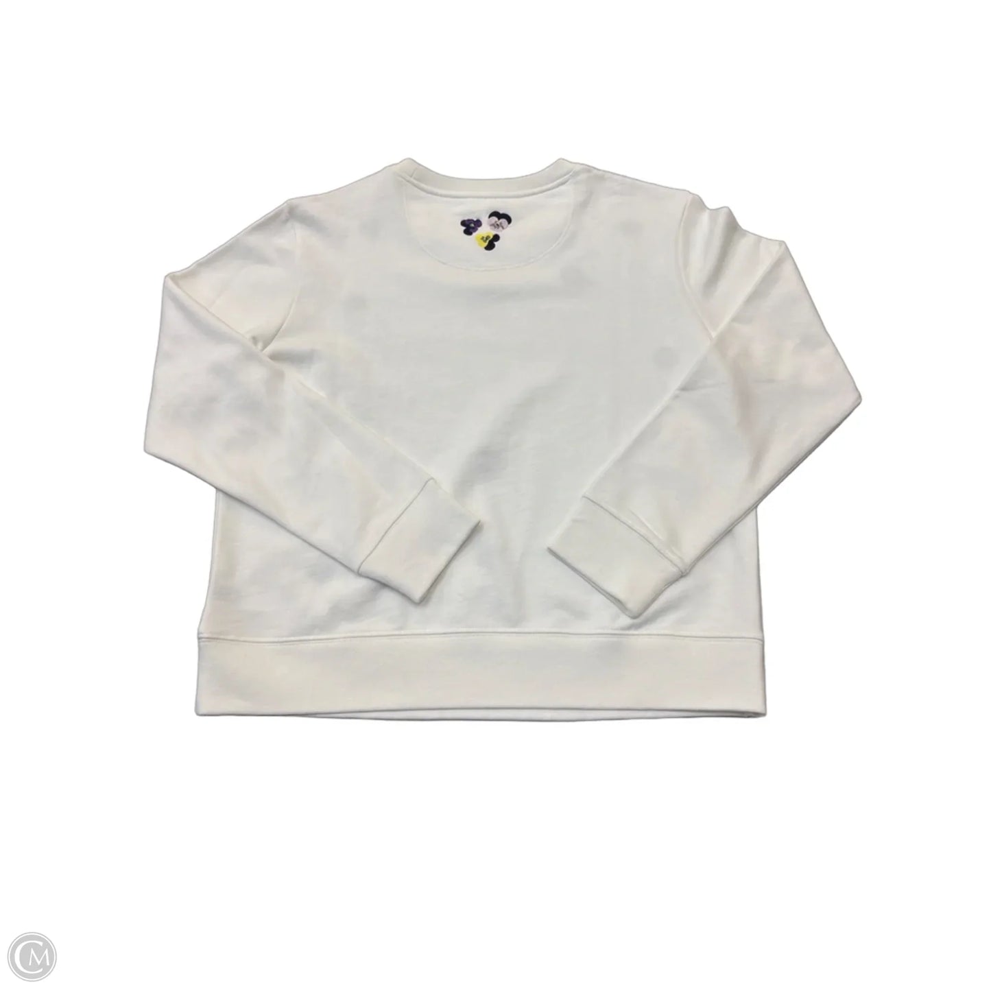 Sweatshirt Designer By Kate Spade In White, Size: M