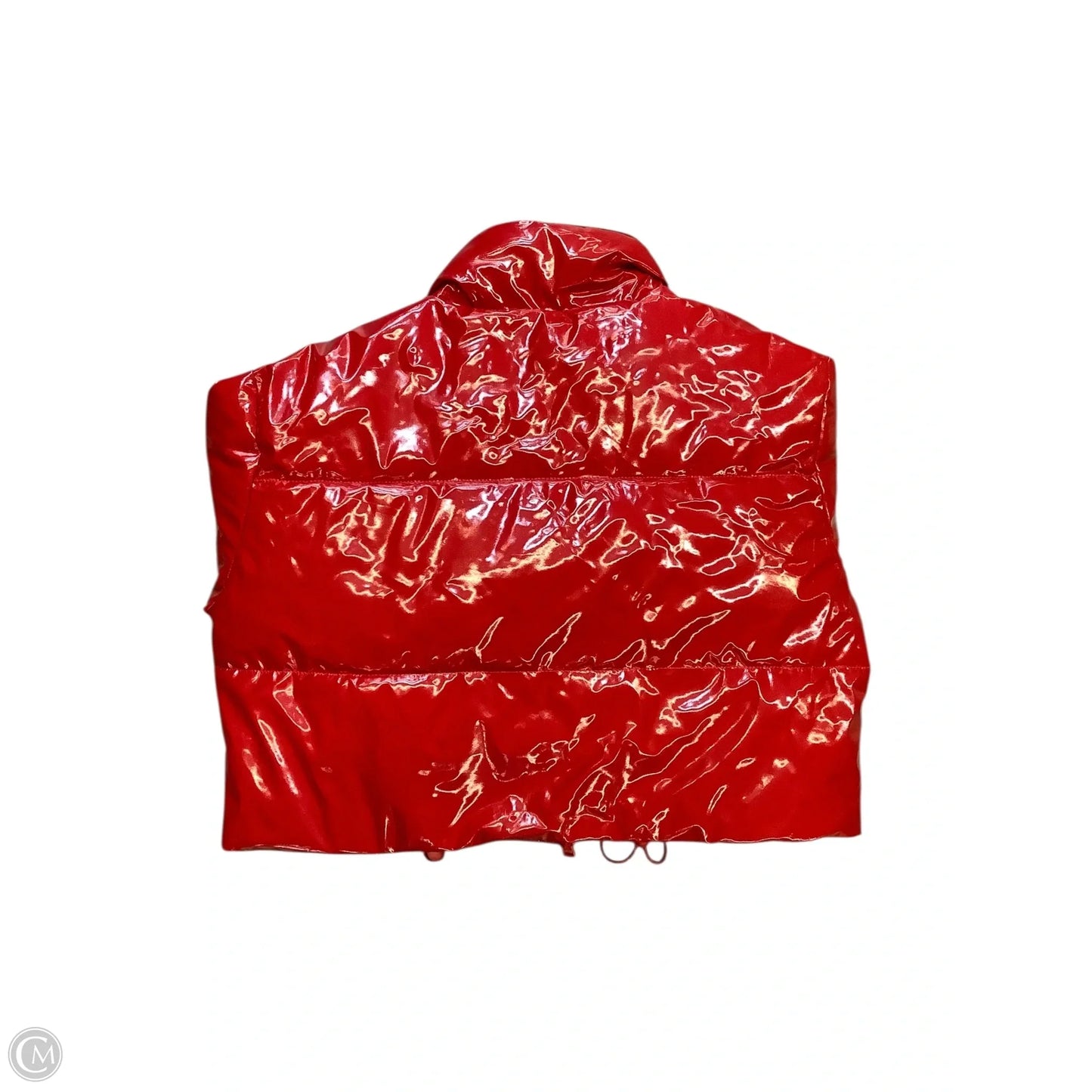 Coat Parka By Pretty Little Thing In Red, Size: M