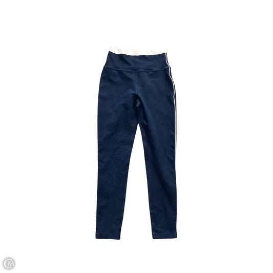 Athletic Leggings By Beyond Yoga In Blue & White, Size: S