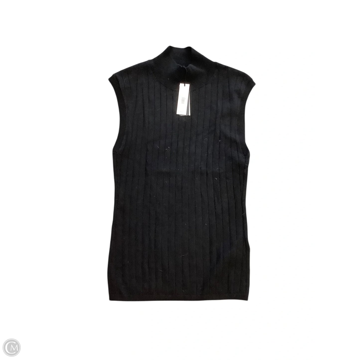 Sweater Short Sleeve By Clothes Mentor In Black, Size: Xs