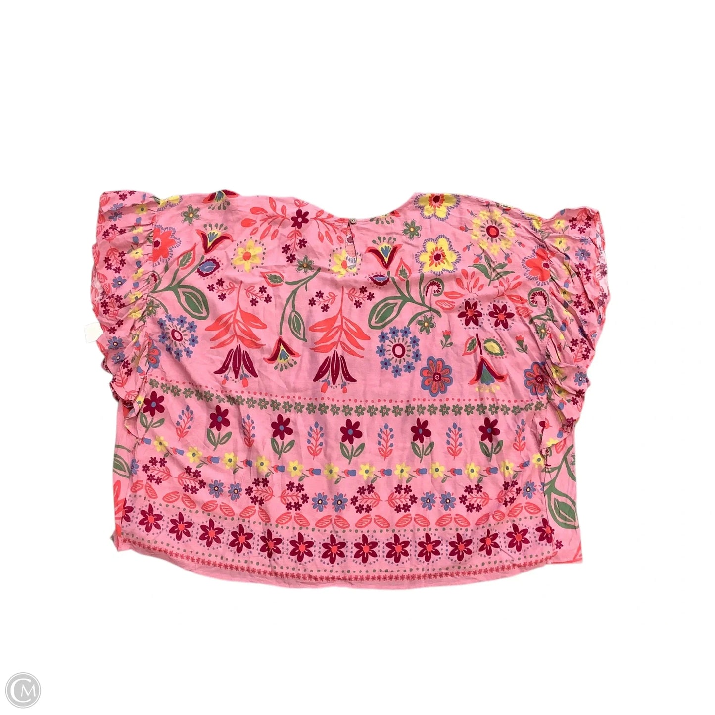 Top Short Sleeve By Easel In Floral Print, Size: S