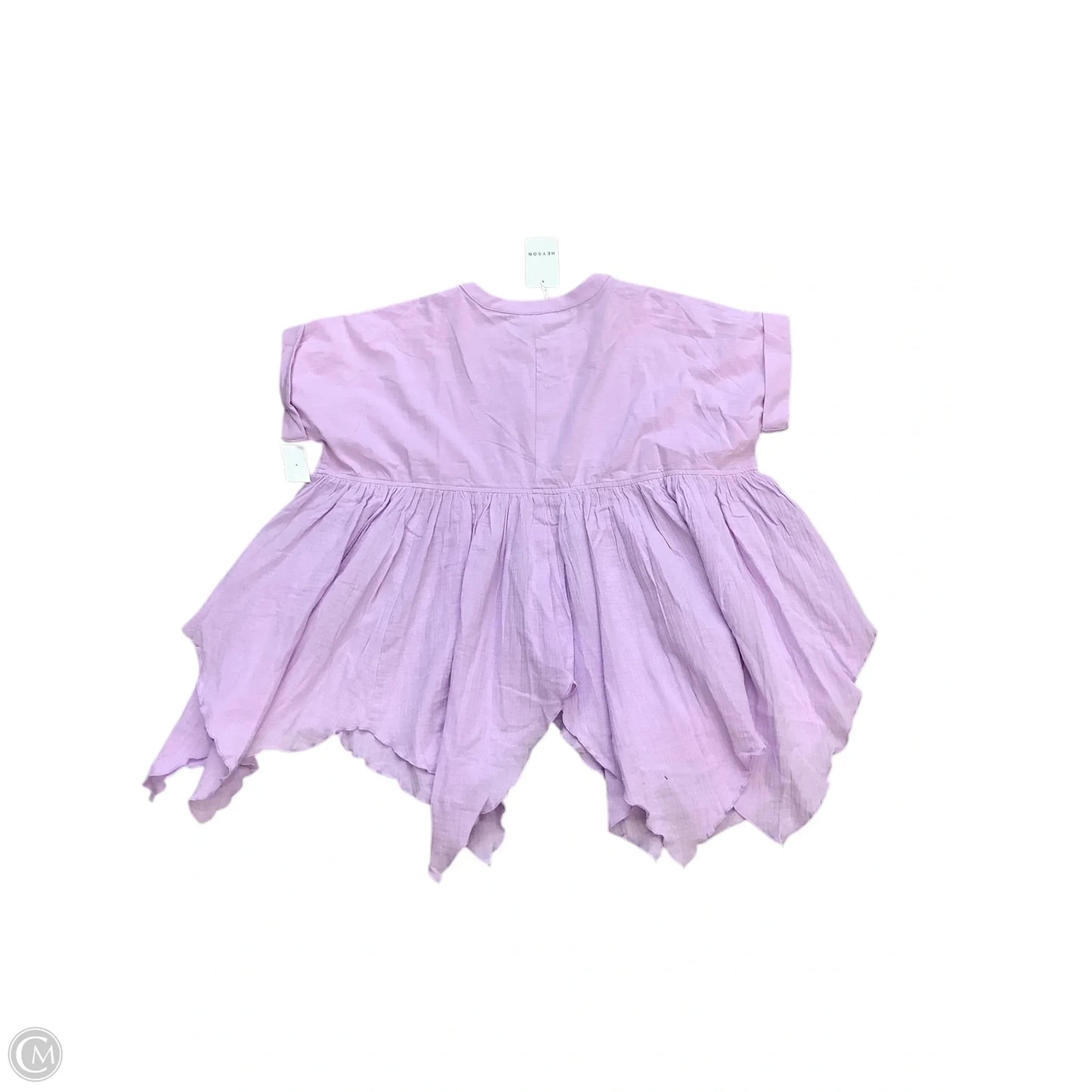Top Short Sleeve By Heyson In Purple, Size: S