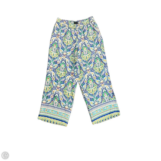 Pants Wide Leg By Talbots In Multi-colored, Size: S