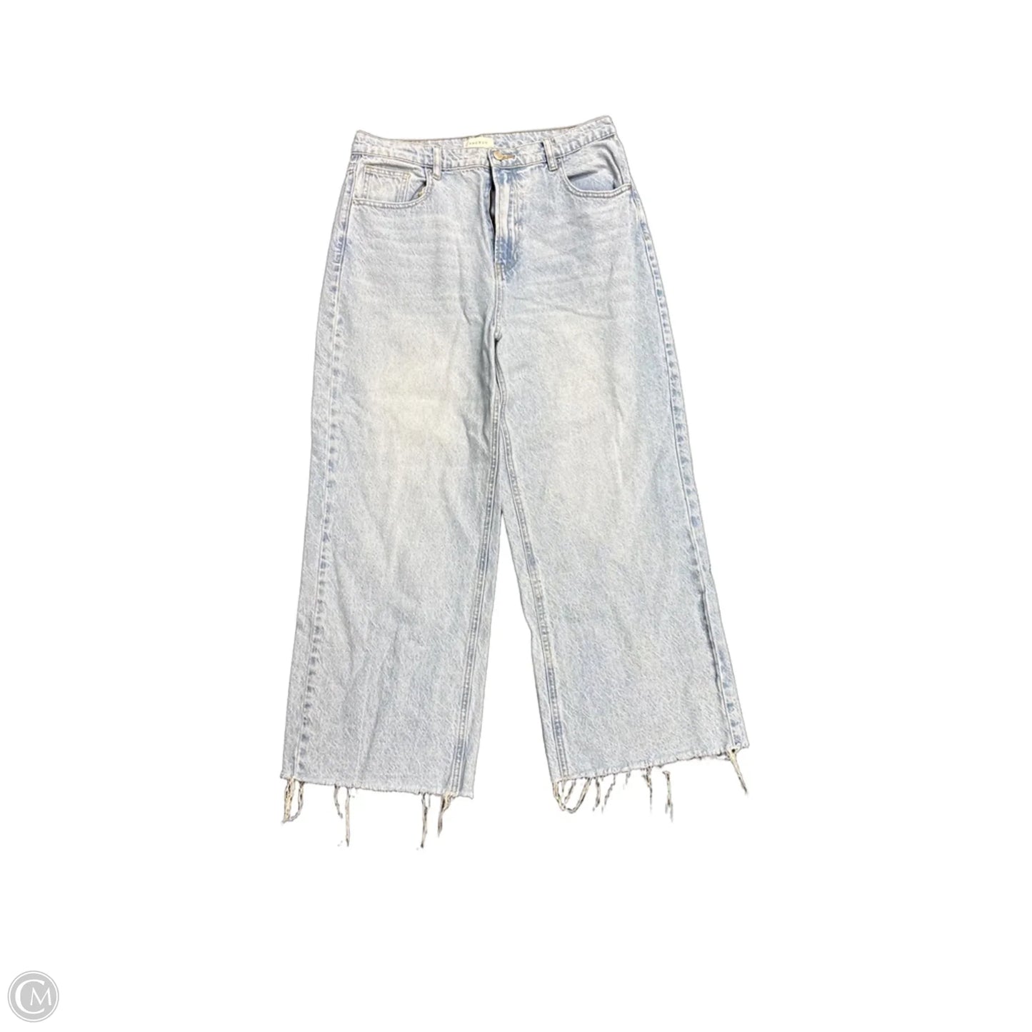 Jeans Wide Leg By Pacsun In Blue Denim, Size: 12