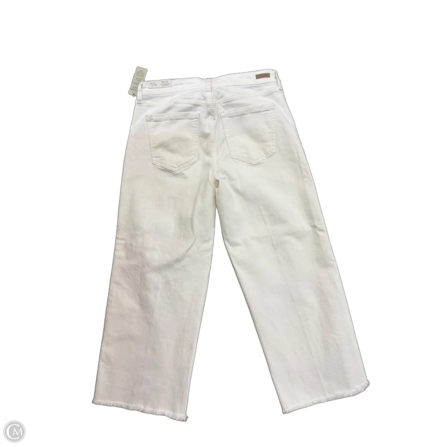 Jeans Wide Leg By Liverpool In White, Size: 10
