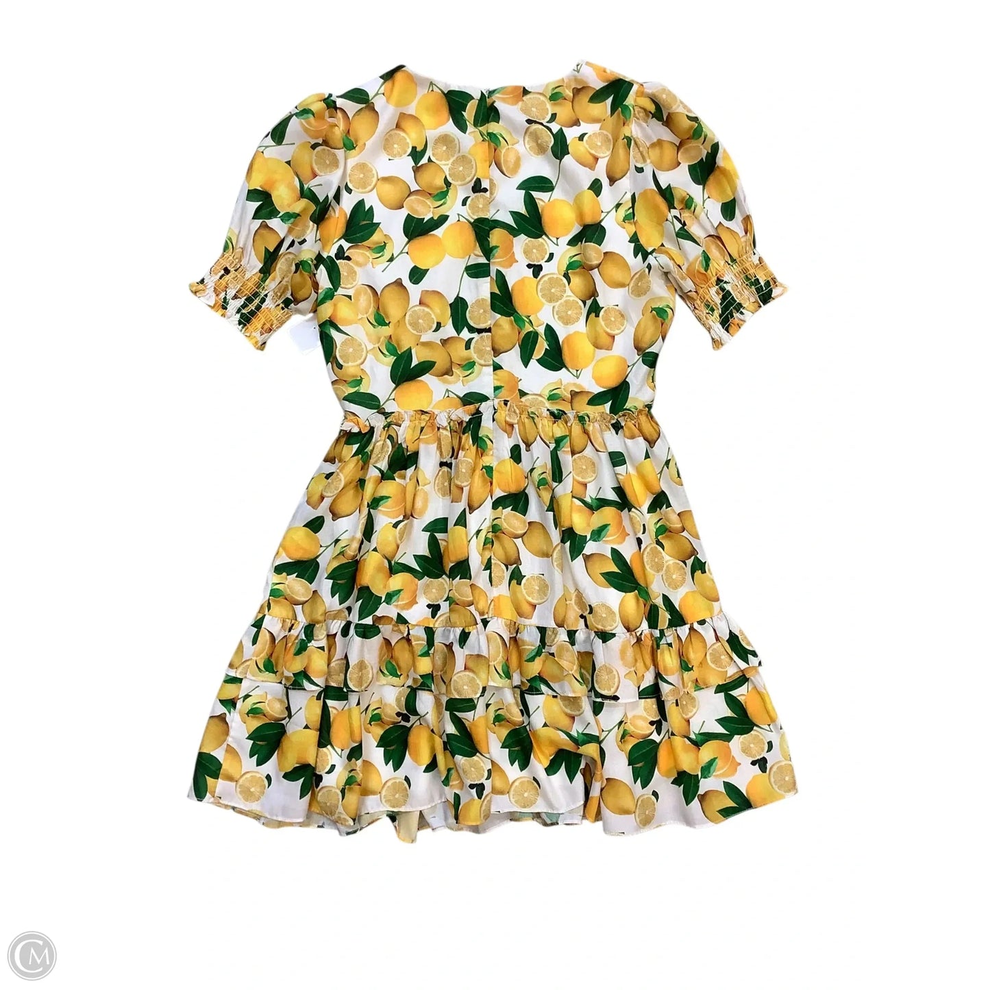 Dress Casual Midi By Cmc In Yellow, Size: M