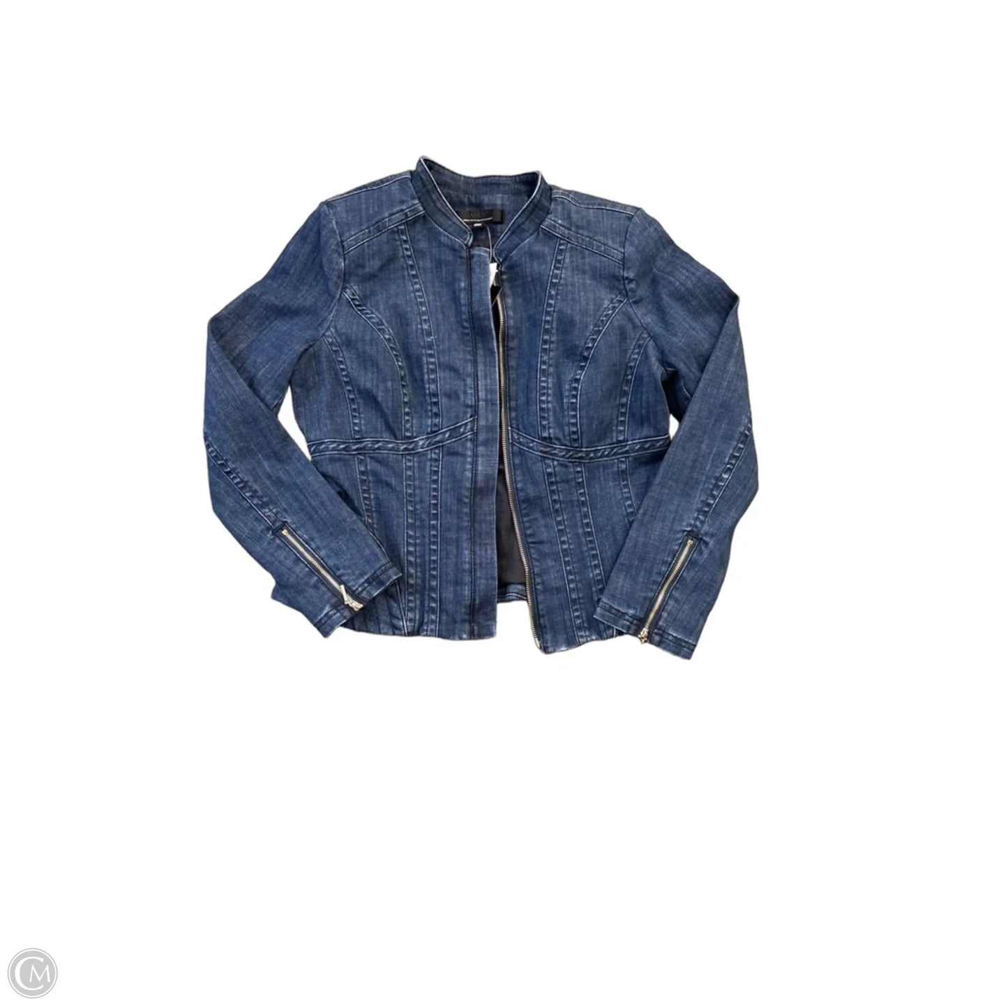 Jacket Denim By White House Black Market In Blue, Size: 8