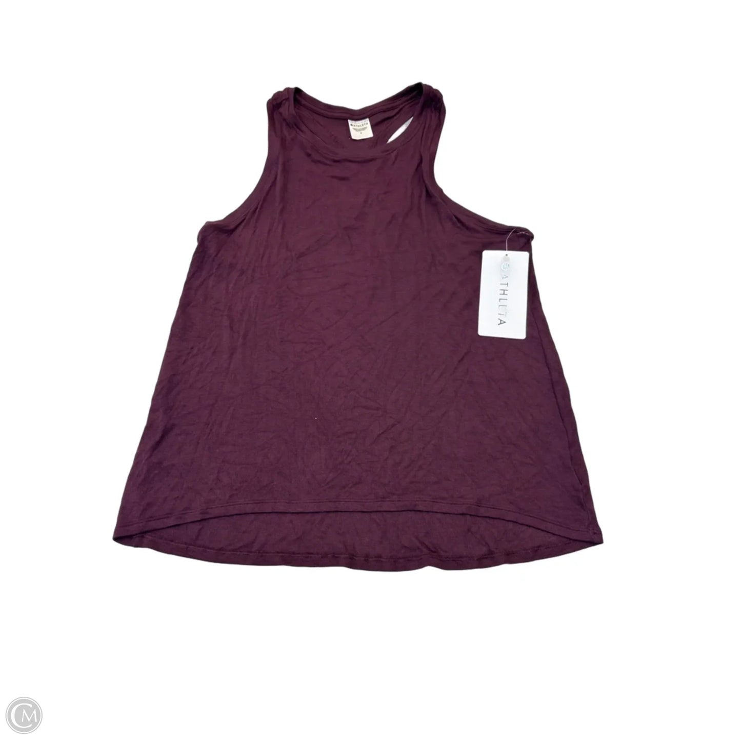 Athletic Tank Top By Athleta In Maroon, Size: M