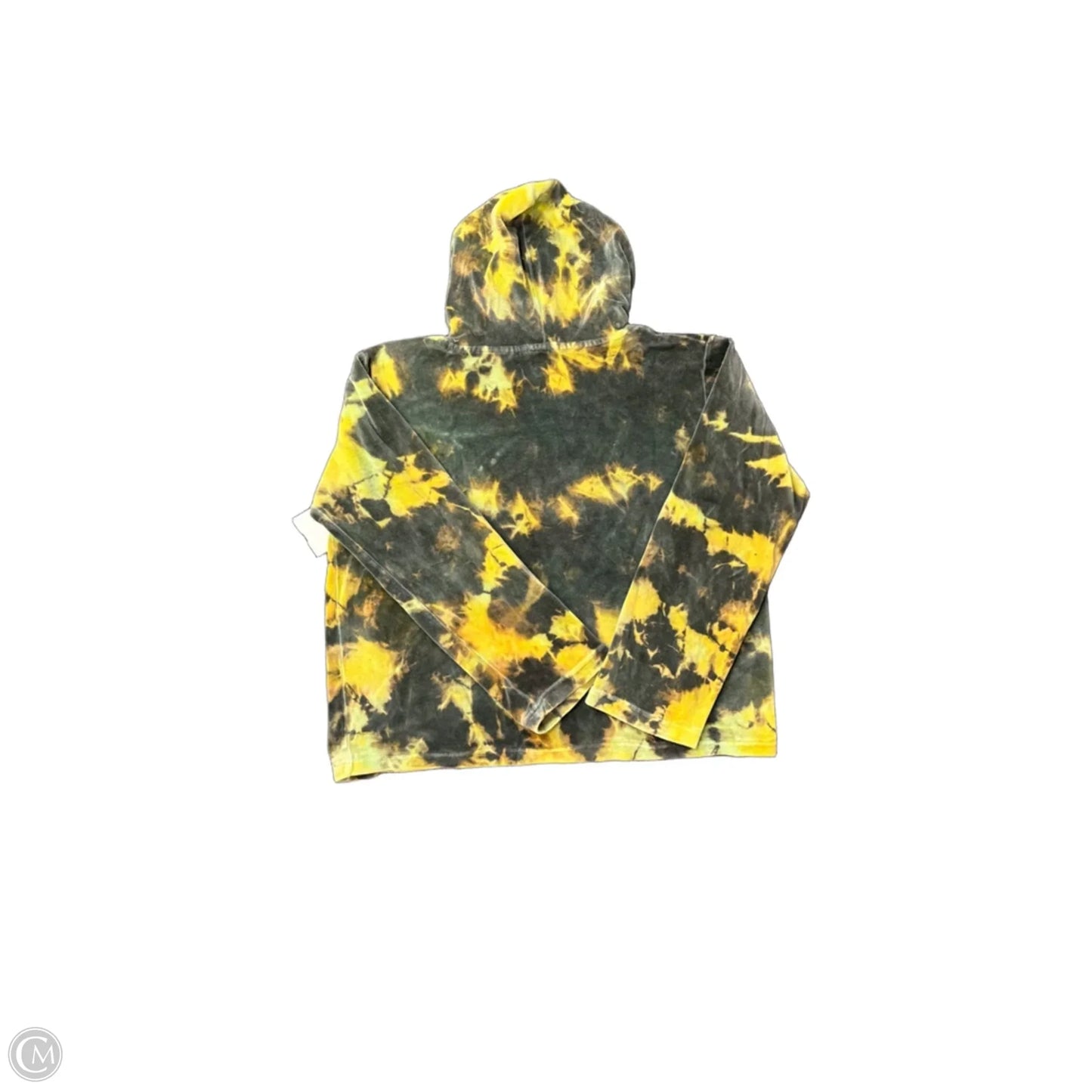 Sweatshirt Hoodie By Jayley In Tie Dye Print, Size: M