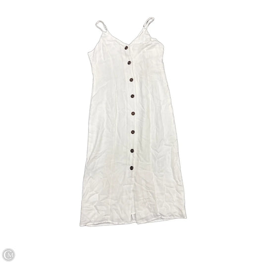Dress Casual Maxi By Everly In White, Size: M