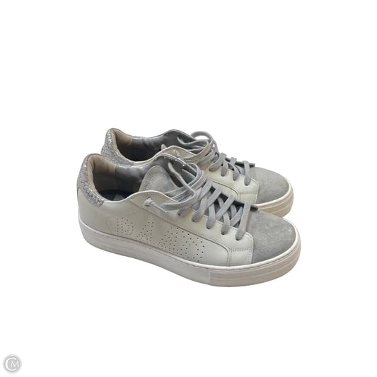 Shoes Athletic By P448 In Grey, Size: 10