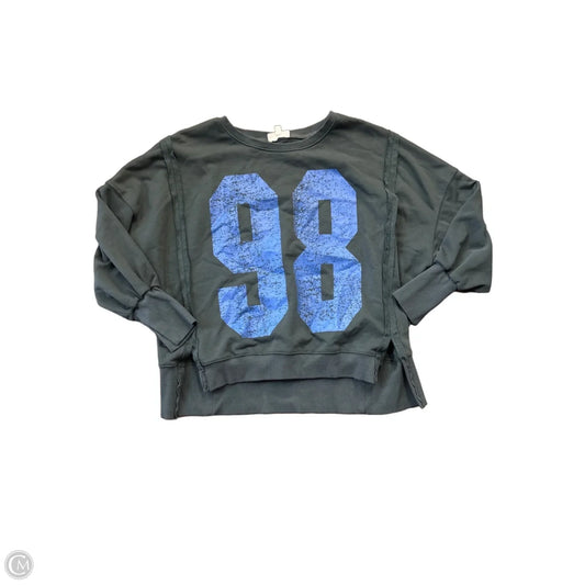 Sweatshirt Crewneck By Ee Some In Green, Size: S
