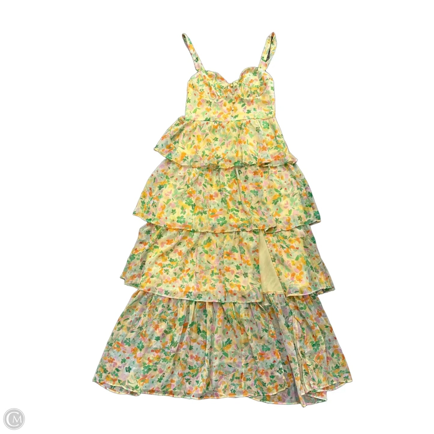 Dress Casual Maxi By Astr In Yellow, Size: M