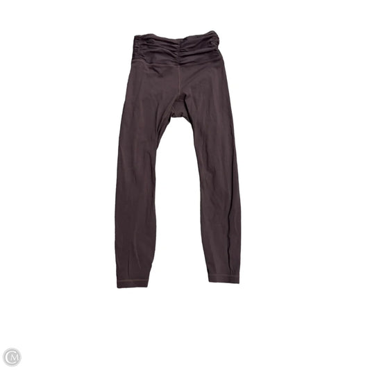 Athletic Pants By Lululemon In Brown, Size: 6
