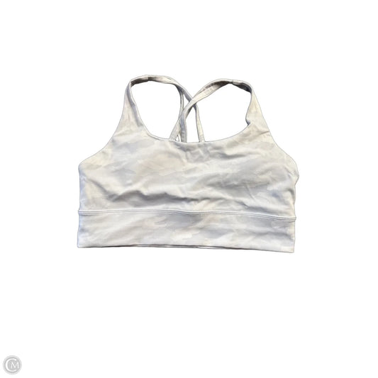 Athletic Bra By Lululemon In Camouflage Print, Size: L