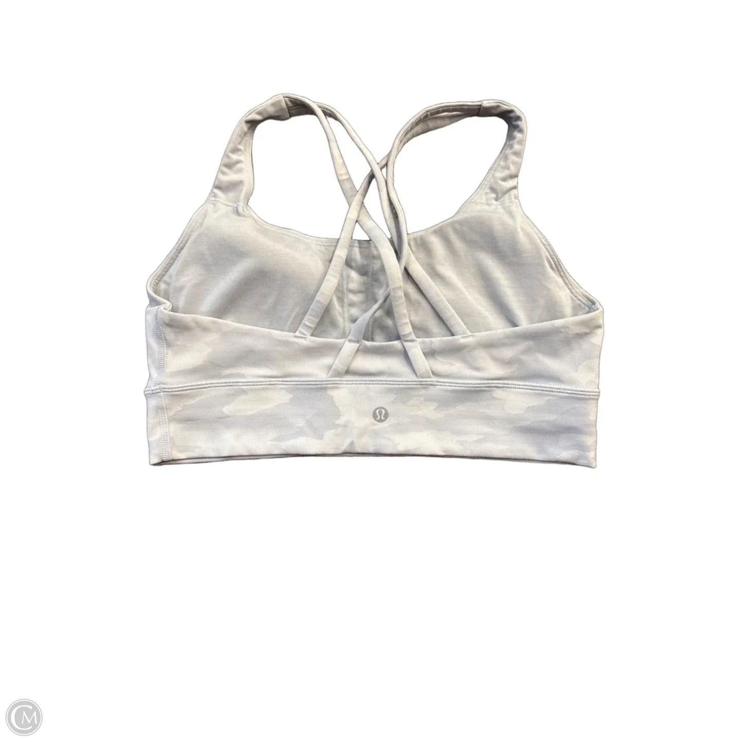 Athletic Bra By Lululemon In Camouflage Print, Size: L