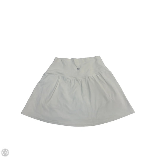 Athletic Skirt By Lululemon In Beige, Size: 6