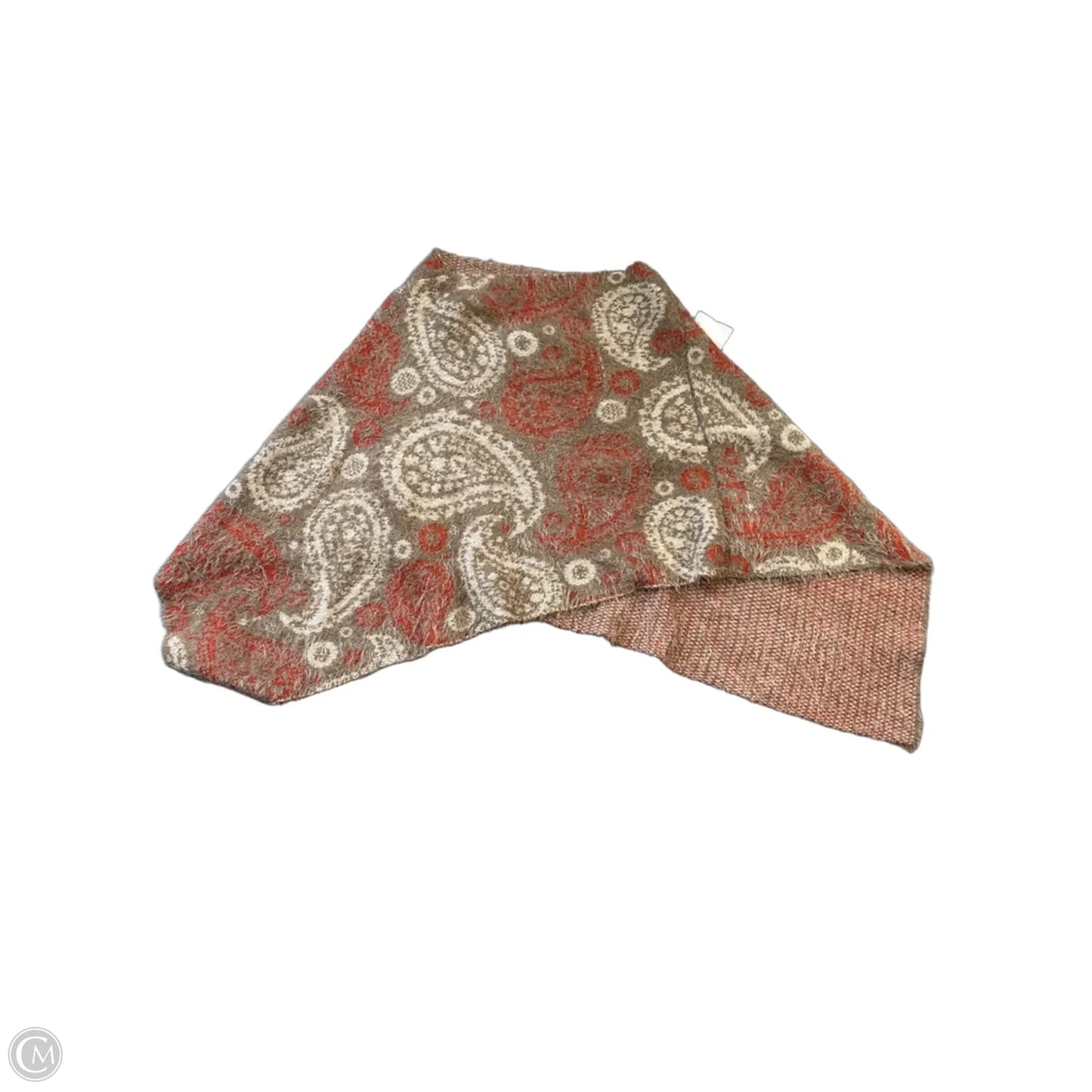 Sweater By Clothes Mentor In Paisley Print, Size: Osfm