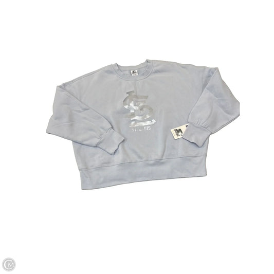 Sweatshirt Crewneck By Cmb In Blue, Size: Xl